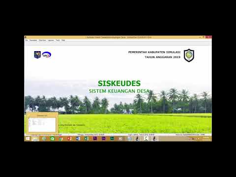 Cara menginstal Aplikasi Siskeudes V2.0 TA 2019 untuk Admin Pemerintah Kabupaten Seluruh Indonesia