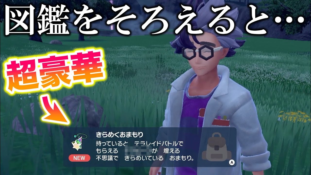 朗報】キタカミ図鑑をコンプしてみたらオシャボ・おまもりの報酬が豪華