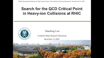 Xiaofeng Luo, Search for the QCD Critical Point in Heavy-ion Collisions at RHIC