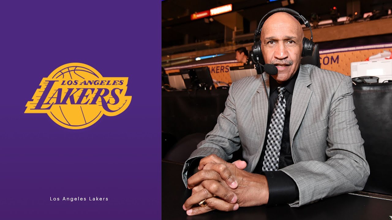 Lakers Celebrate Stu Lantz For 35 Years Broadcasting Laker Games
