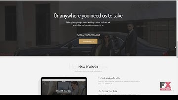 Prodrive - Chauffeur, Limousine, Transport and Car Hire HTML Template