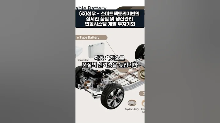 [성우(458650)] 스마트팩토리기반의 실시간 품질 및 생산 연동시스템 투자기회 1EP-11 #주식 #stockmarket #stock #stocks #주식 #주식투자 #주식전망