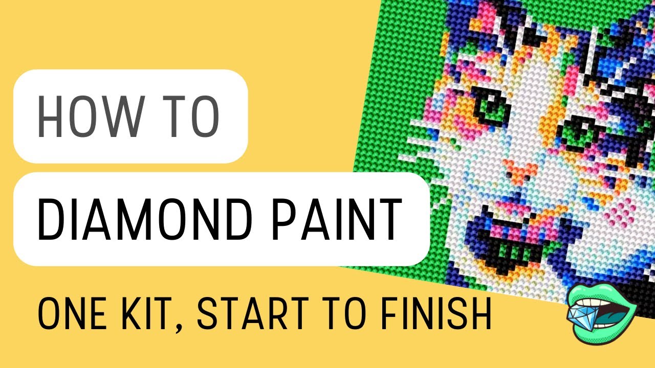 Diamond Painting Introduction, Tips & Tricks for Beginners 