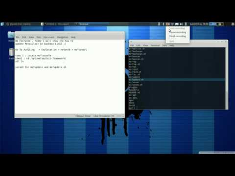 Update Metasploit  Linux 2017