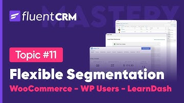 Easy User Activity-based Segmentation with FluentCRM