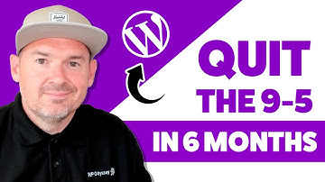 How I Quit My 9-5 in 6 Months with WordPress