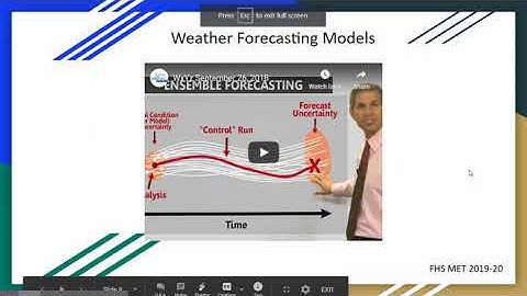 Numerical Models - FHS MET Video Lecture