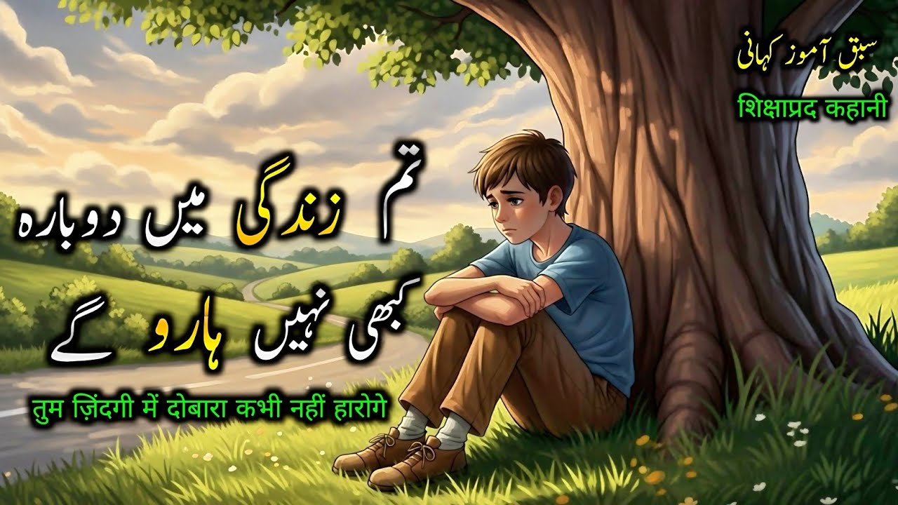 Zindagi Mein Dobara Kabhi Haar Nahi Manogye | Ek Aankhein Khol Dene Wali Kahani | hindi moral story