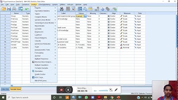 How to compare post test scores of control and experimental group in SPSS