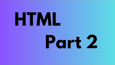 Belajar HTML, Part 2 - media & link