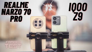 iQOO Z9/Vivo T3 Vs Realme Narzo 70 Pro Camera Comparison