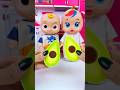 ASMR Unboxing Minnie Mouse & Cocomelon Avocado Toy | Satisfying Miniature Kitchen Set #shorts