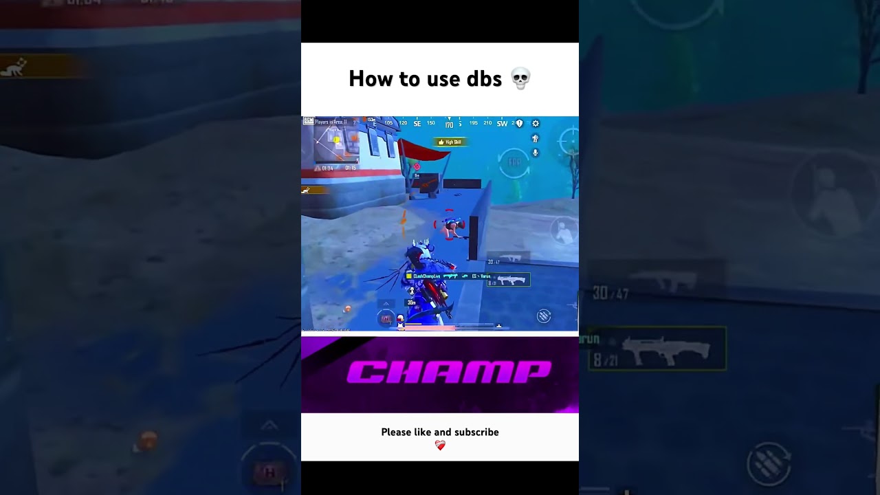 1v4 DBS  Shotgun Clutch in BGMI 🔥| Insane Close Range Gameplay 