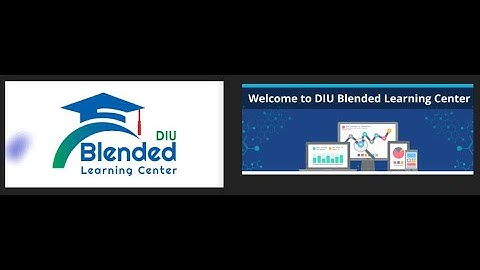 DIU Blended Learning Center- How to Create Account and Enroll in a Course|| DIU Moodle account(A-Z)