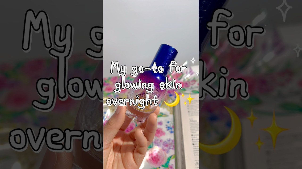 Overnight Glow: My Secret to Radiant Skin with L’Occitane Reset Serum ✨