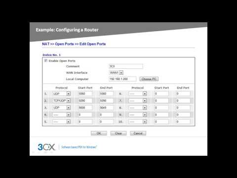 3CX Online Advanced Training: NAT and Port Forwarding