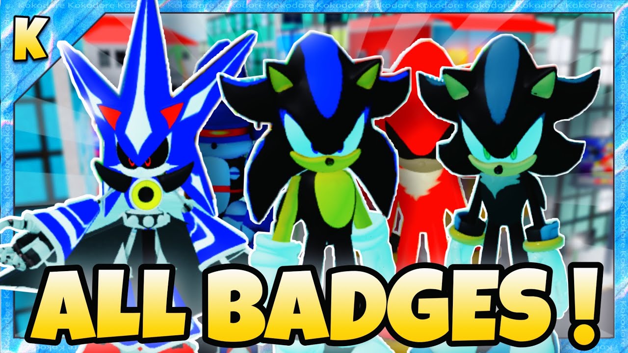 Red Sonic  Roblox Game Badge - Rolimon's