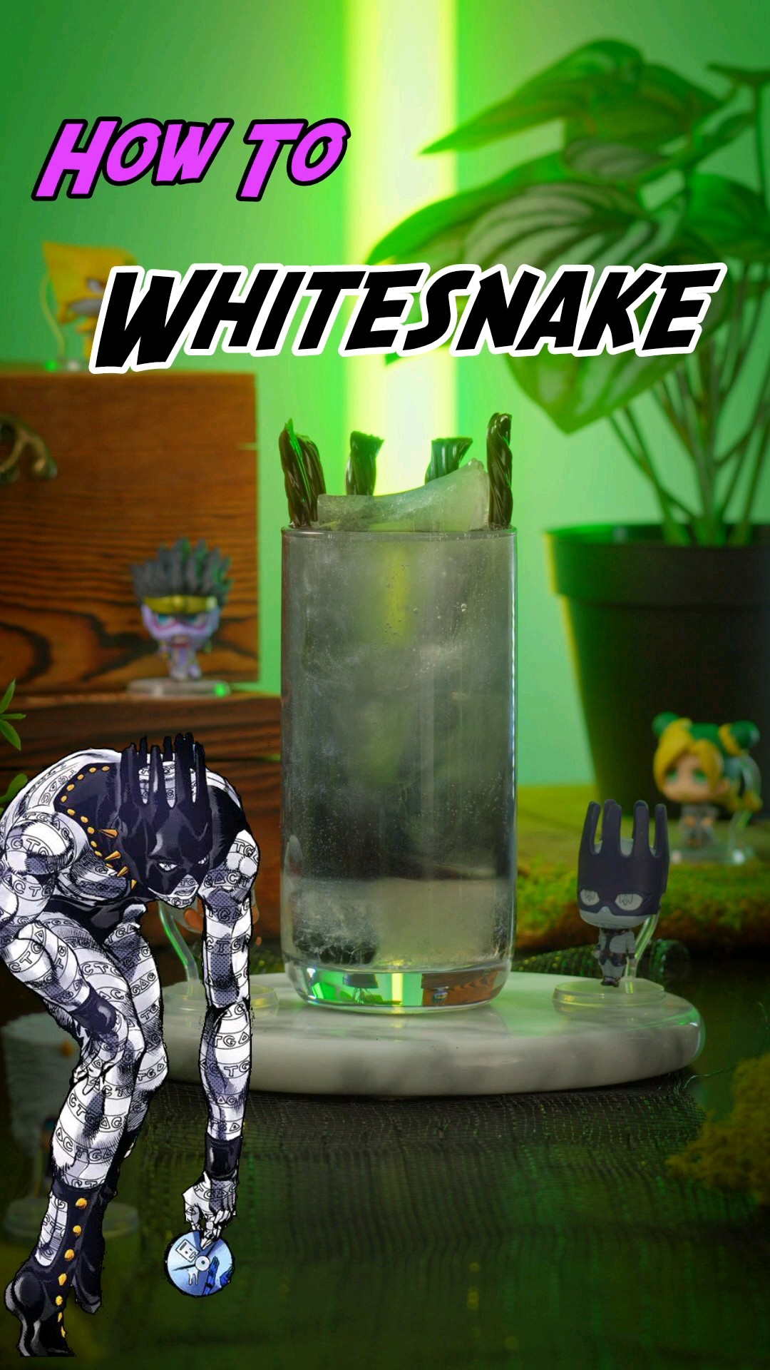 How To Make Whitesnake | JoJo's Cocktail | #whitesnake