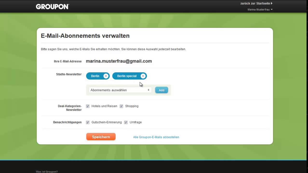 Zur Newsletter Anund Abmeldung YouTube