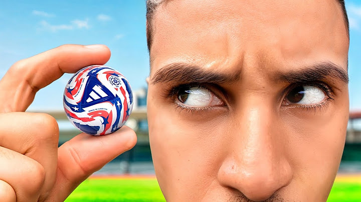 TESTEI A MINI BOLA DA COPA DO MUNDO DE CLUBES!