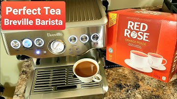 How to make TEA in Breville Barista Express