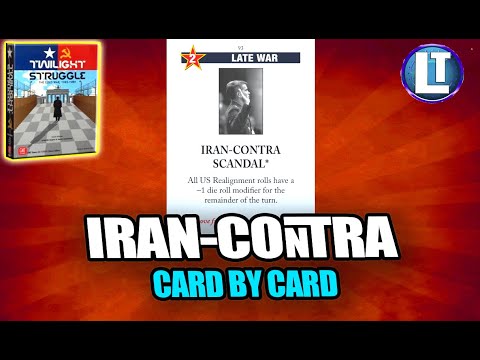 TWILIGHT STRUGGLE Strategy / HOW Do You Play The IRAN-CONTRA SCANDAL Card? / STRATEGY Tips