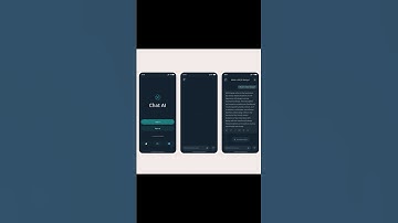 AI Chatbot App UXUI Design with Animation #design #ui #ux #reels #shortsfeed