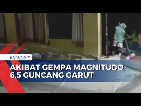 Gempa Garut M 6,5 Sebabkan Plafon Sejumlah Bangunan di Tasikmalaya Roboh