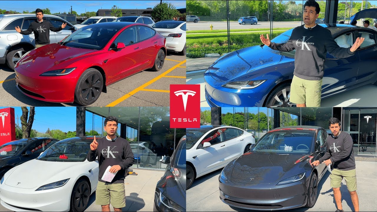 Ranking NEW Tesla Model 3 Colors: DO NOT Buy?