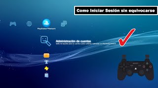 Como iniciar sesión en PlayStation Network en PS3 sin equivocarse