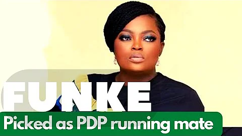 BREAKING: Funke Akindele named PDP Lagos deputy gov candidate