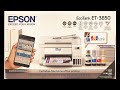 EPSON EcoTank ET-3850 Setup and Printing Speed and Quality Test