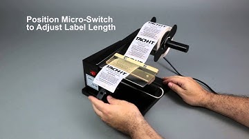 Tach-It SH-400 Ultra Economical Semi-Automatic Label Dispenser