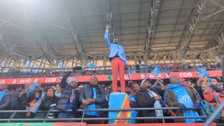 Download lagu CAN MOROCCO 2025:  PORTRAIT DE MICHEL KUKA MBOLADINGA SUPPORTER CONGOLAIS FIGÉ EN PATRICE LUMUMBA