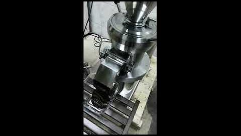 LG Russian Client Cocoa butter grinding Working Video Feedback