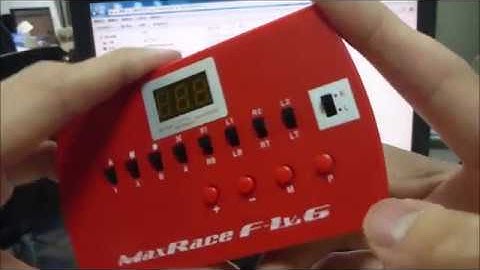 HOW TO UPDATE MAXRACE F-1 V6