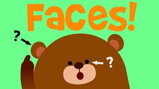 We All Have Faces ♫ | Parts Of The Face Song | Wormhole Learning - Songs For Kids Resimi