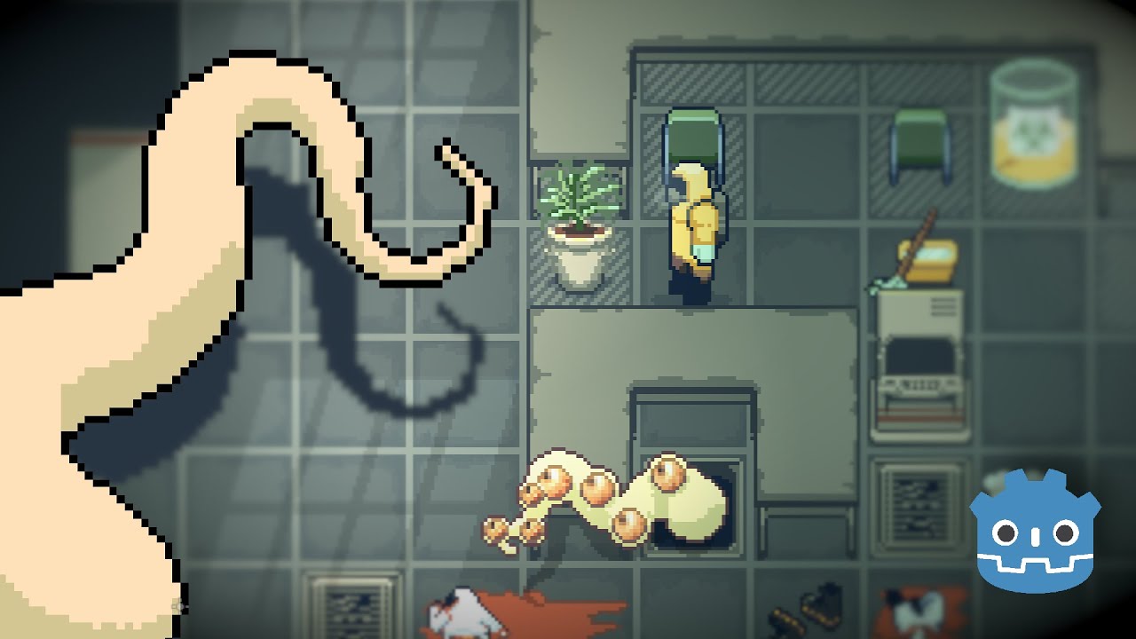 Procedural Pixel Art Tentacle in 6min - YouTube
