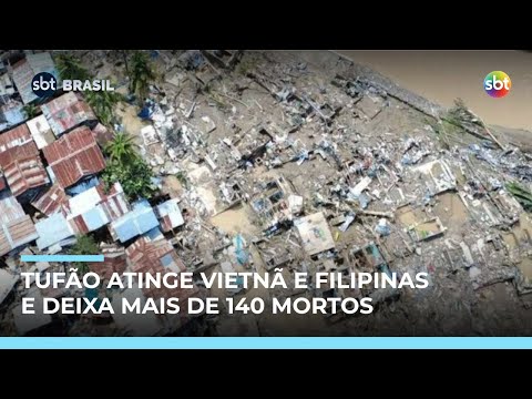 Video tufao-atinge-vietna-e-filipinas-deixa-de-140-mortos-e-provoca-destruicao-em-massa-sbt-brasil