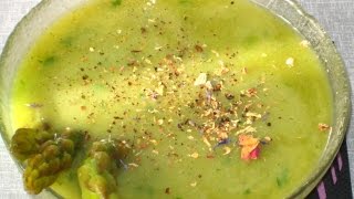 видео Крем-суп из стеблевого сельдерея с картофелем