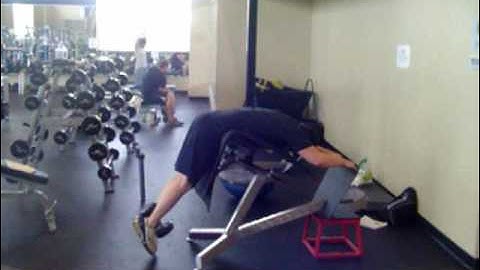 AllStrengthTraining.com - Improvised Reverse Hyper