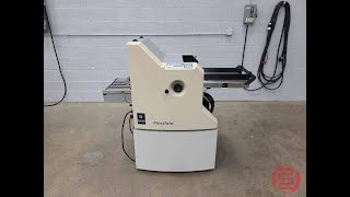 Baum 814 Flexifold Automatic Paper Folder w/ Sound Hood and Auto Setup - 020723000883A
