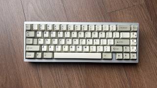 Nightdesk Typing #14 | Aurora Input Series 65 (AIS65) x Old MX Blacks