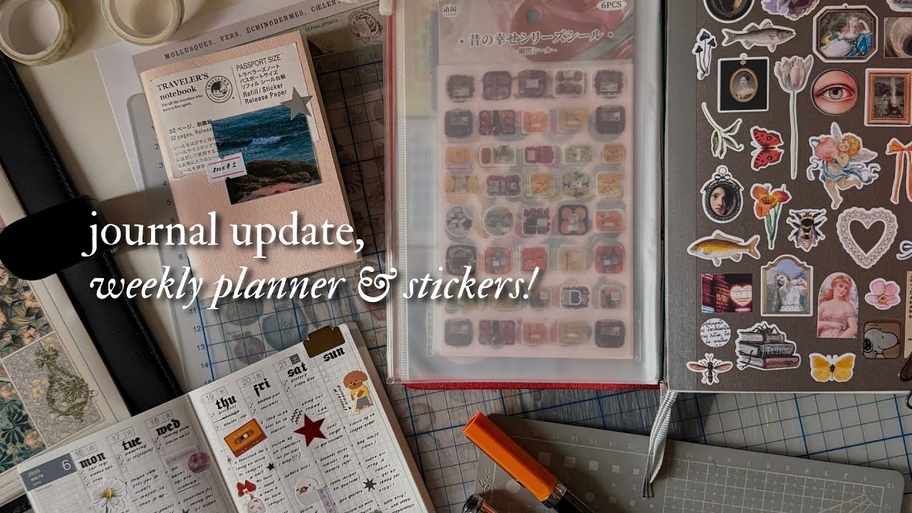 ep 3, weekly planner & stickers