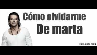 Ricardo Arjona - marta- karaoke