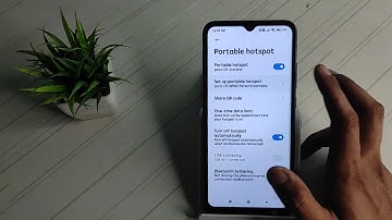 how to change hotspot password in poco c31