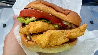 Famous The REAL Best Fried Haddock Sandwich in the Boston! Joe's on a Roll Review!! Wealth
