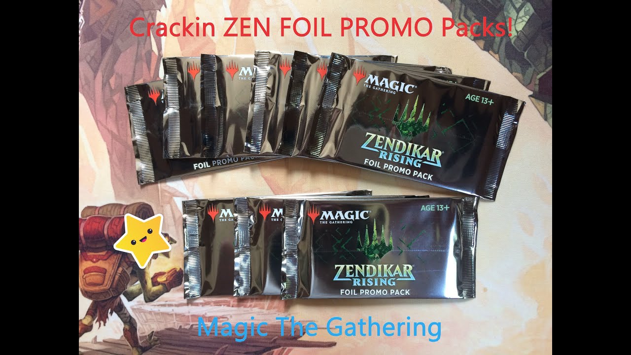 MTG Zendikar Rising FOIL Promo Packs - BOMB Equipments!