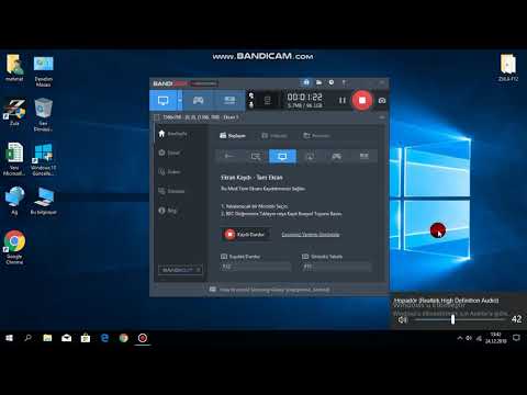 Mikrofonsuz bandicam ses ayarları nasıl yapılır ?