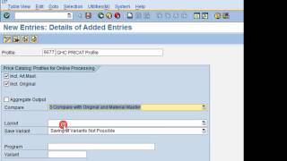 Pricat  Online Processing